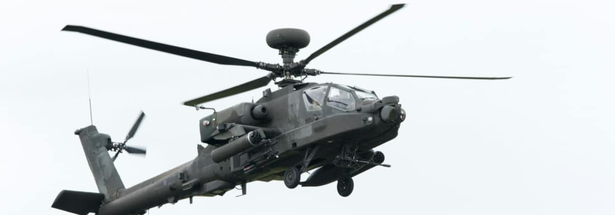 helicopter flying